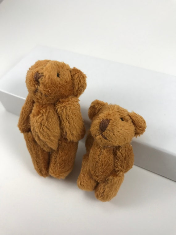 mini flocked teddy bears in bulk