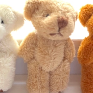 Sehr winziger weicher Fuzzy gefüllter Teddybär für 6yrs oder älter One Light Brown Bear