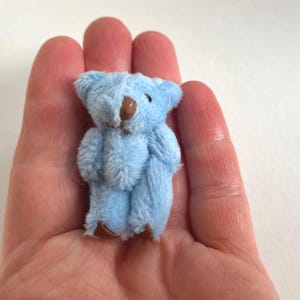 Very Tiny Soft Fuzzy Stuffed Teddy Bear (For 6yrs or older) image 11