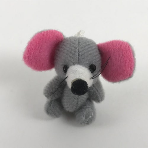 stuffed mouse dog toy
