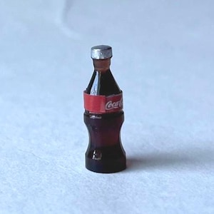 Miniature Coke Bottle Coca Cola Dollhouse Fairy Garden