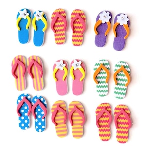 Puppenstube Flip Flops Fee Garten Sandalen Miniatur Strand Schuhe