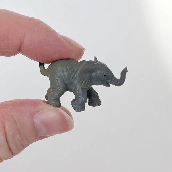 Miniature Elephant Etsy