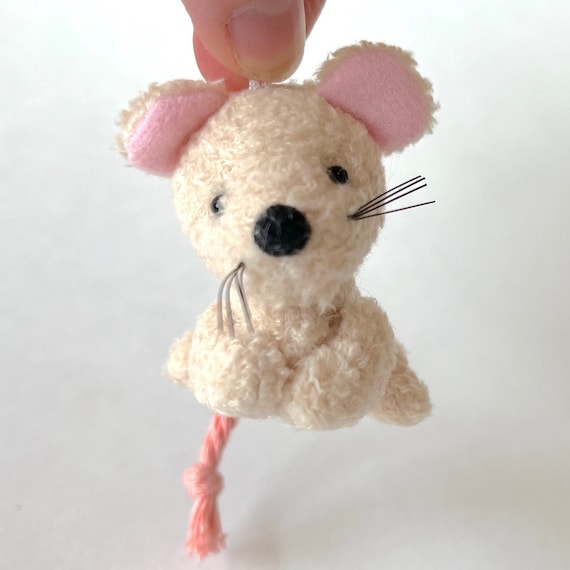 小さなぬいぐるみマウスミニチュアぬいぐるみマウス人形アクセサリー