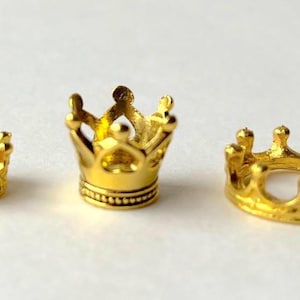 Miniature Crown Fairy Garden Dollhouse Miniature Craft Supply Prince Princess