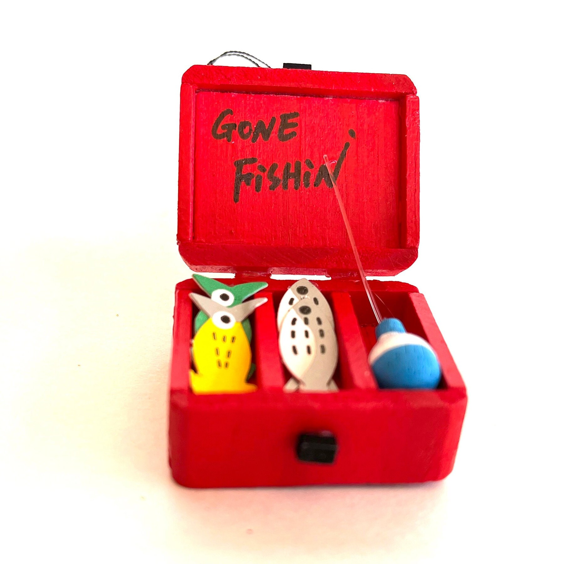 Dollhouse Miniature Fishing Mini Tackle Box, Lure Case, Fishing Tools and  Accessories -  Canada