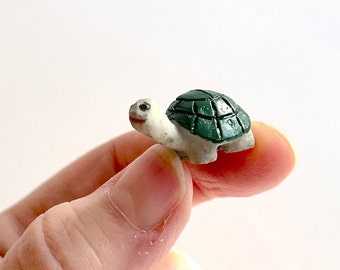 Miniature Turtle Fairy Garden Dollhouse Figurine Animal