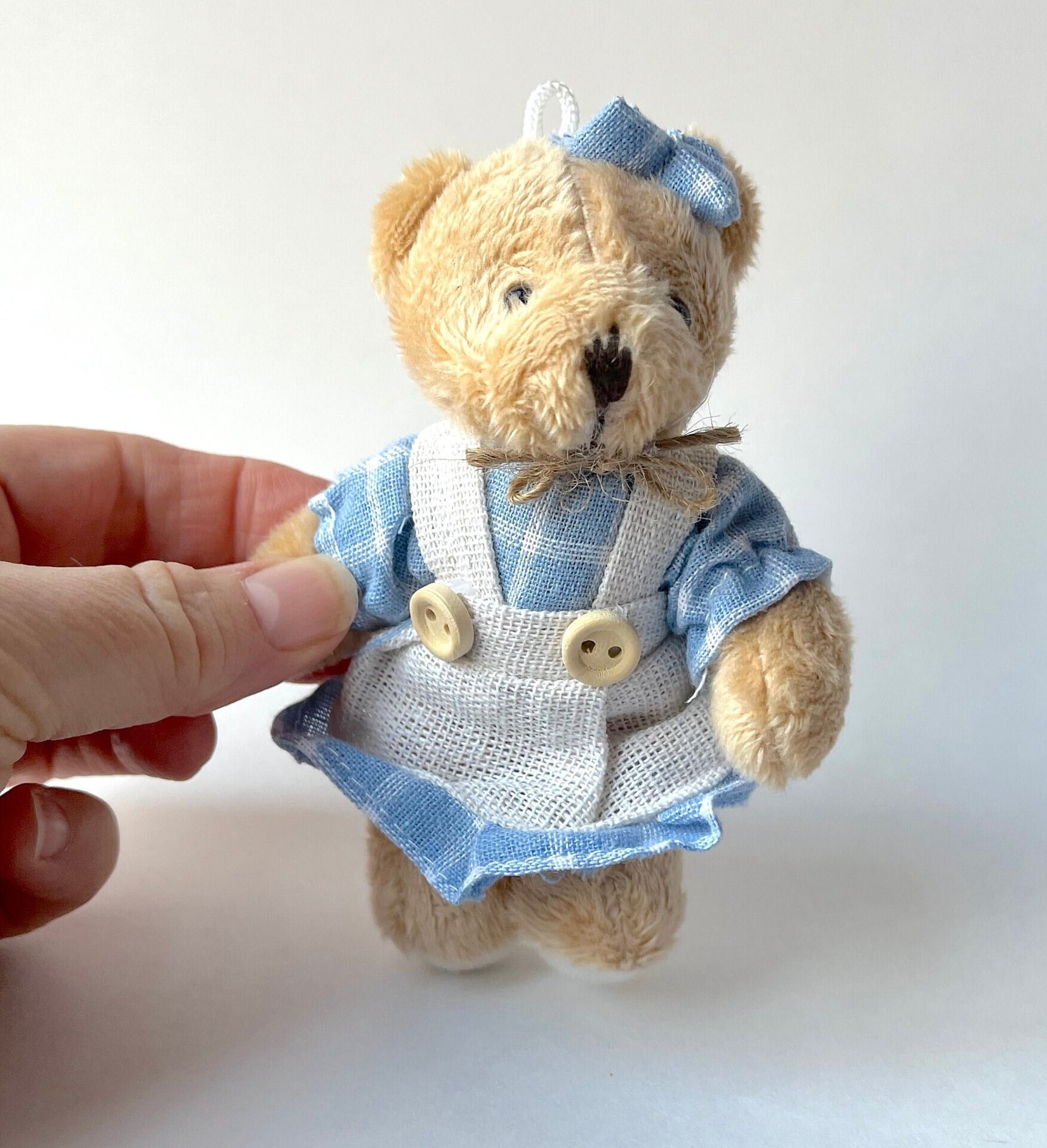 Piccoli orsacchiotti di peluche orsetto maschio e orsetto femmina peluche Etsy Italia
