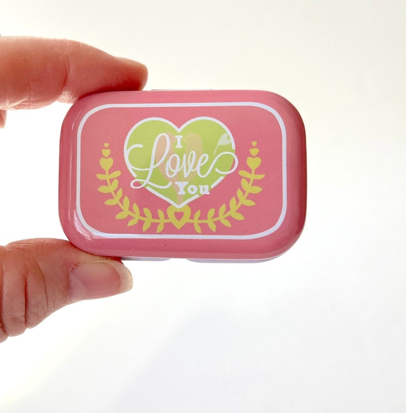 Miniature Storage Tin Box for Tiny Bear, Doll Travel Accessory zdjęcie 2