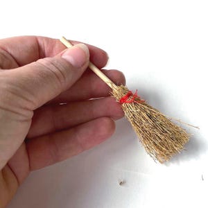 Miniature Broom Witch Broom Halloween