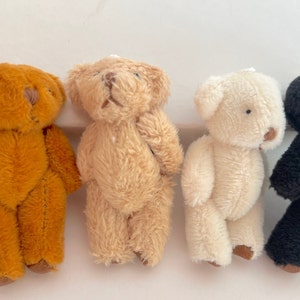 Mini Bären Miniatur Bären Plüsch Bären Geschenk WrapTopper Plüsch Bär Geschenk Ratte Spielzeug Puppenspielzeug Tiny Plüsch Teddy Bär Kleine Bär