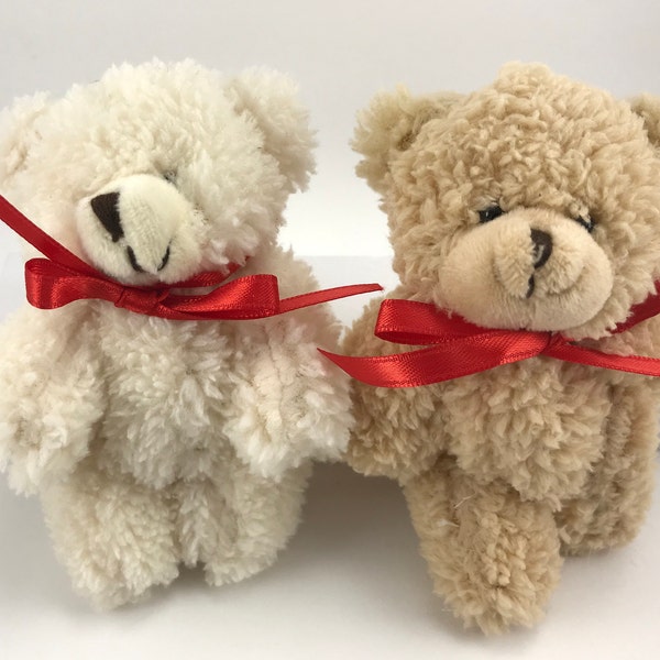 Small Stuffed Teddy Bear Doll Accessory Craft Supply Doll Pet (6yrs or older)