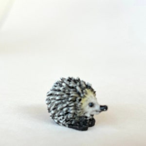 Miniature Hedgehog Fairy Garden Dollhouse image 2