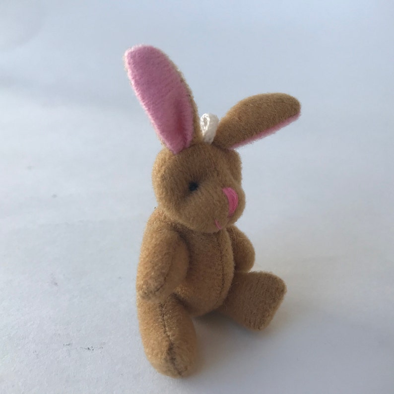 Mini Stuffed Animal Plush Bunny Rabbit Easter Decoration Baby Etsy