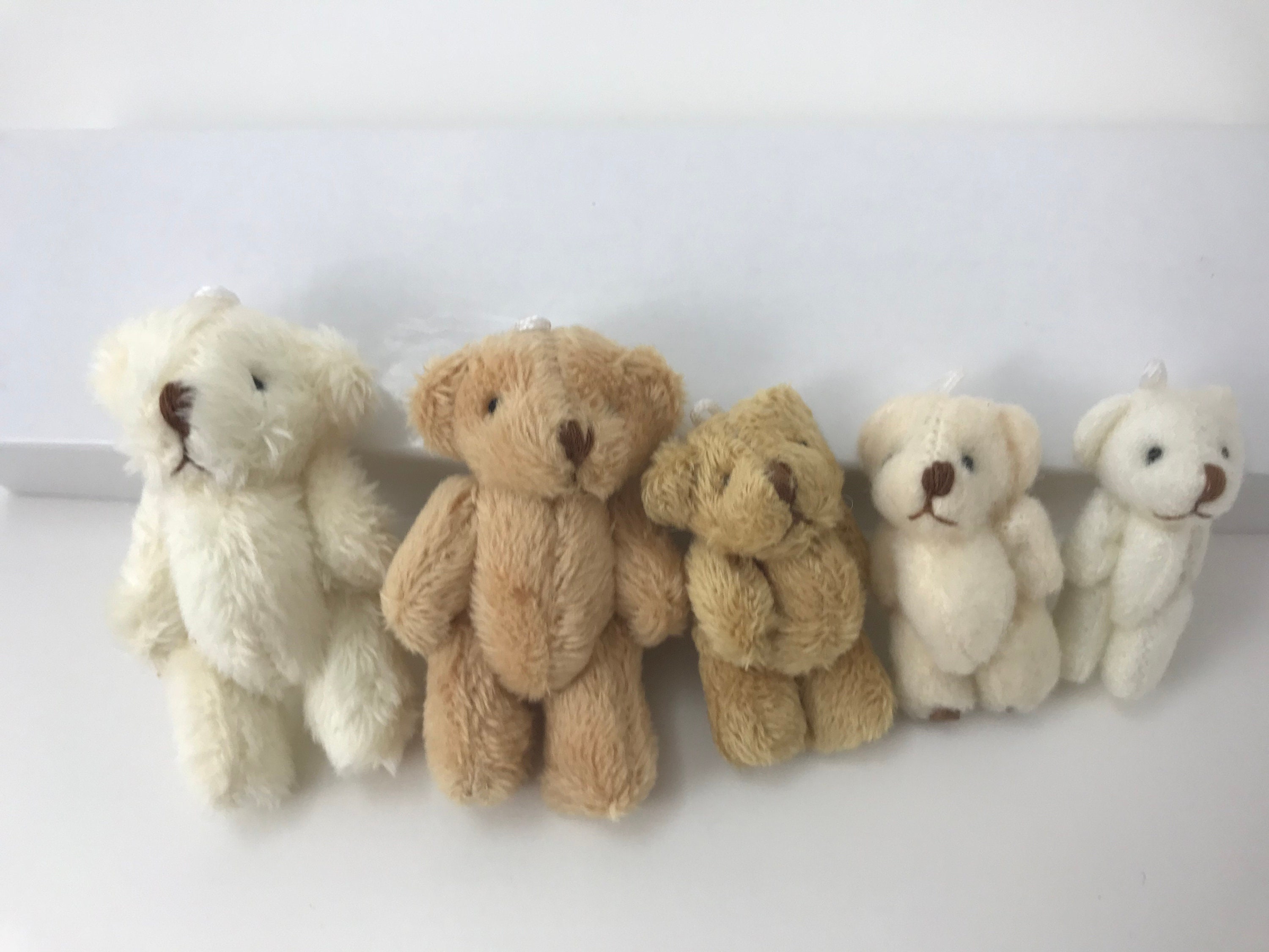 Mini Bear Family Dollhouse Accessory Toy Craft Toy Teddy Bear