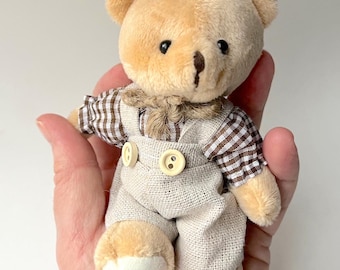 PATKAW 18 Mini Orsi Peluche – Portachiavi E Bomboniere Fai Da Te, Morbidi Animali Farciti Per Feste Di Compleanno E Matrimonio