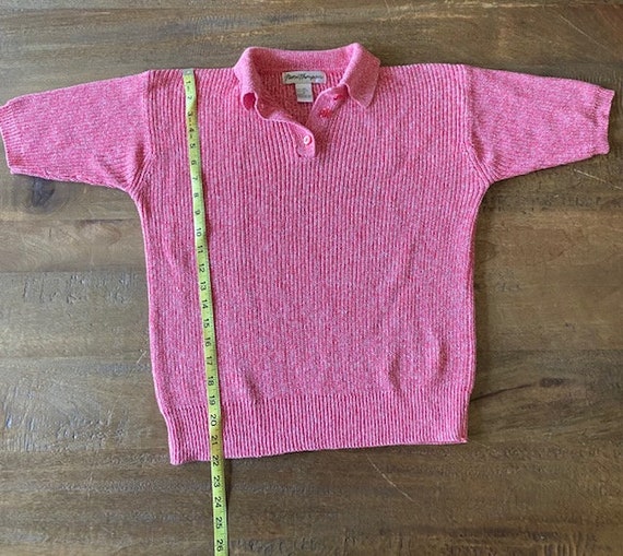 1990s Norm Thompson collared sweater top - image 9
