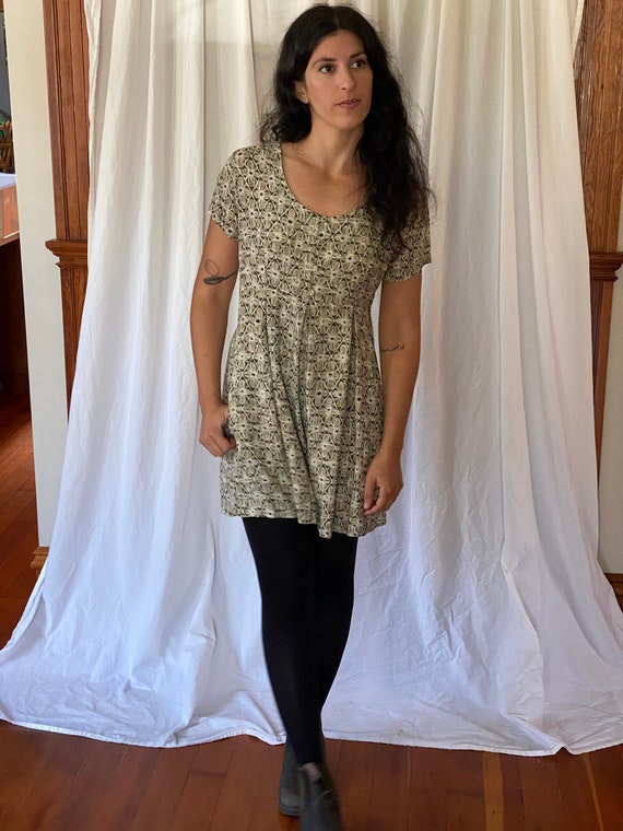 Vintage handmade medallion print romper