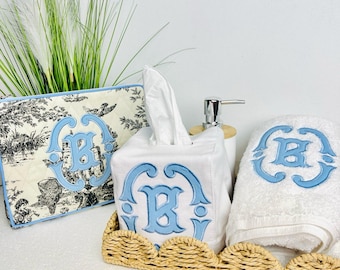 Coffret cadeau personnalisé pour la fête des mères – Souvenir élégant avec monogramme