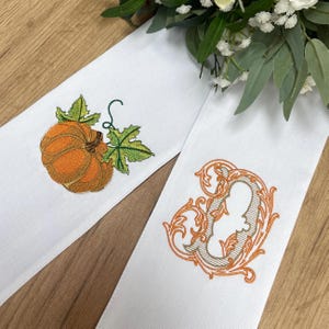 Thanksgiving-Kranzschärpe, Monogrammschärpe | DDP-Versand