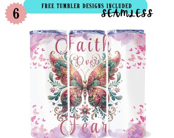Faith PNG, 20oz Tumbler, Sublimation Tumbler, Tumbler Design, Tumbler Wrap, Inspirational Png, Christian Bible Verse Png, Christian Tumbler