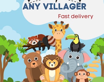Any villager new horizons fast delivery