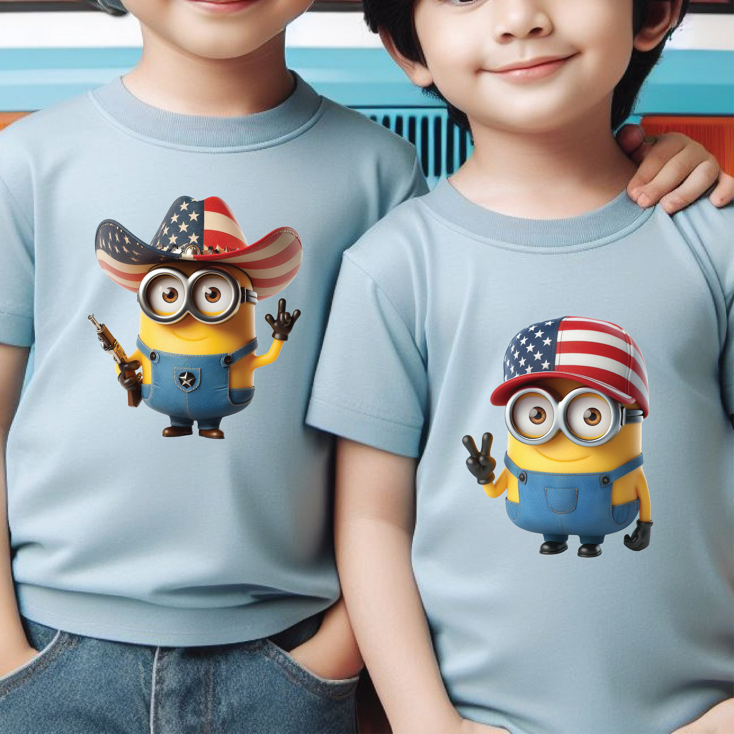 minion fourth of july pics