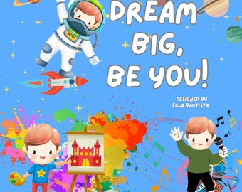 Dream Big Children's Story Book, Educational PDF eBook (Digital Download)