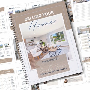 Real Estate Listing Presentation Template: Professional Marketing (15 Pages)