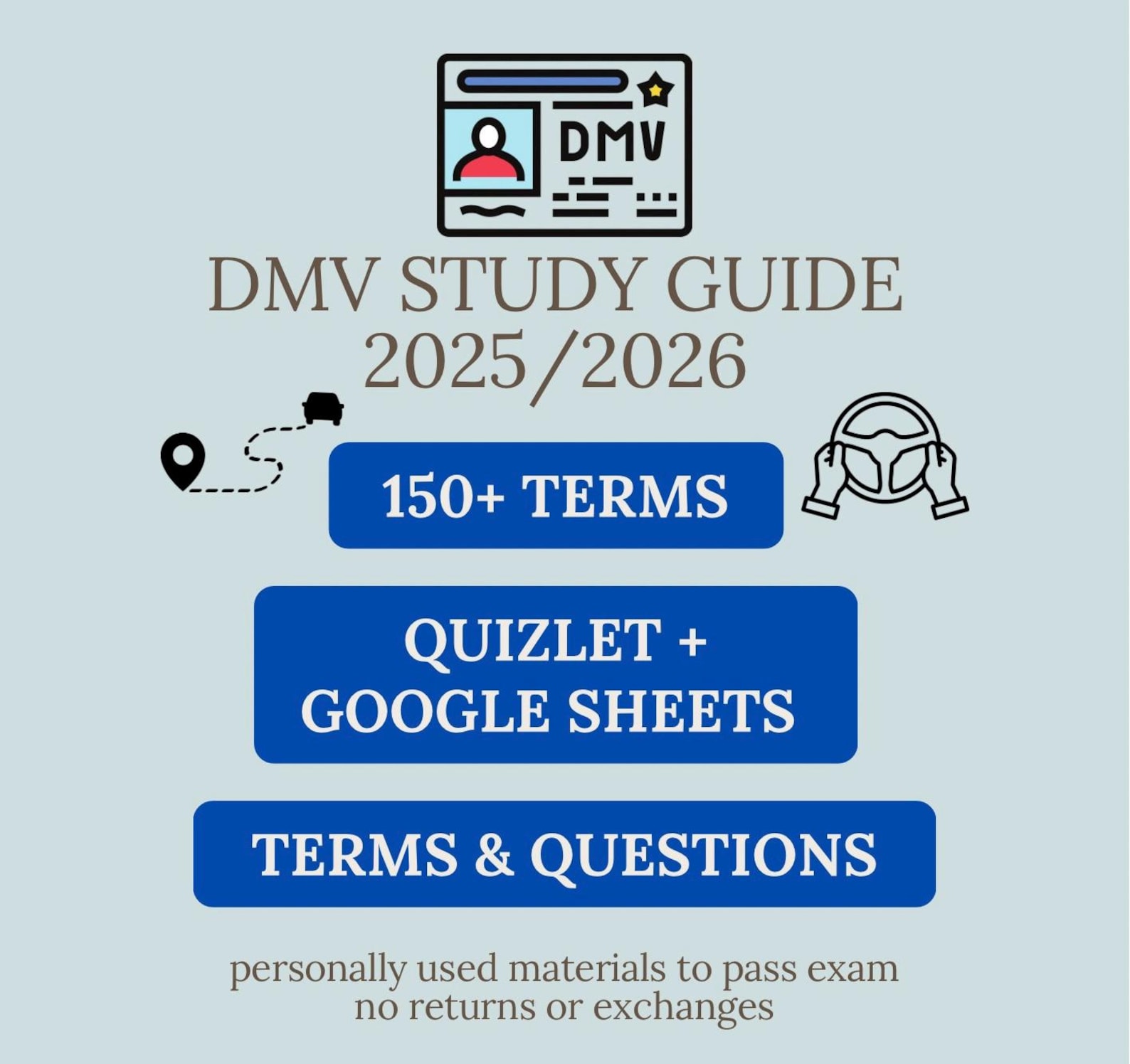 California DMV Permit Test Study Guide, CA Written Test Prep, Driver ...