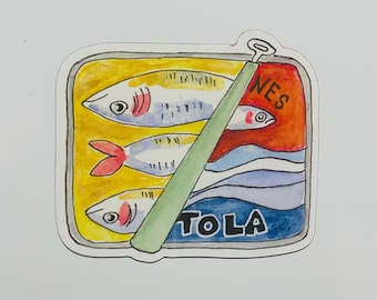 Sardine Can magnet