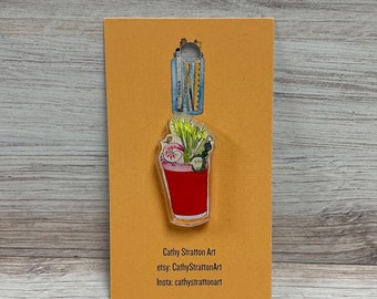 Bloody Mary pin