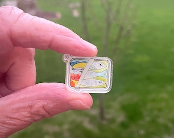 Sardine Can mini magnet