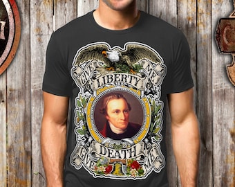 Give Me Liberty or Give Me Death Tee Patriotic shirt Freedom We the People Gift USA Patriot Mens Womens Unisex 1776 United States of America