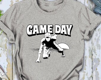 Game Day Shirt Sunday Football Shirt Game Day Vibes Football Shirt Womens Football Shirt Unisex Football Tee Thanksgiving Shirt Sports Tee