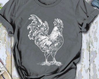 Chickens Chick Graphic Tees Gift Idea Present Rooster Chicken Farm Country T Shirt tee Novelty Gifts Present Mens Womens Tee Shirts Graphic