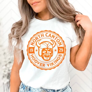 North Canton Hoover High School Hoover Vikings Tshirt Tee Shirt Noca
