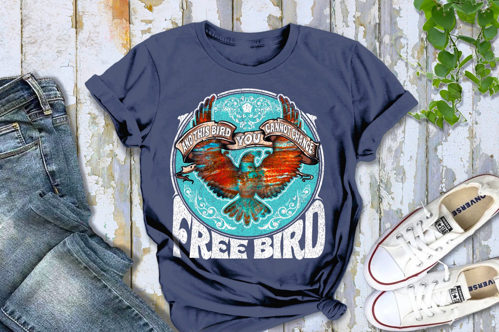 Free Bird Shirt Boho Tshirt Phoenix Rising Free Bird Tee Eagle Etsy