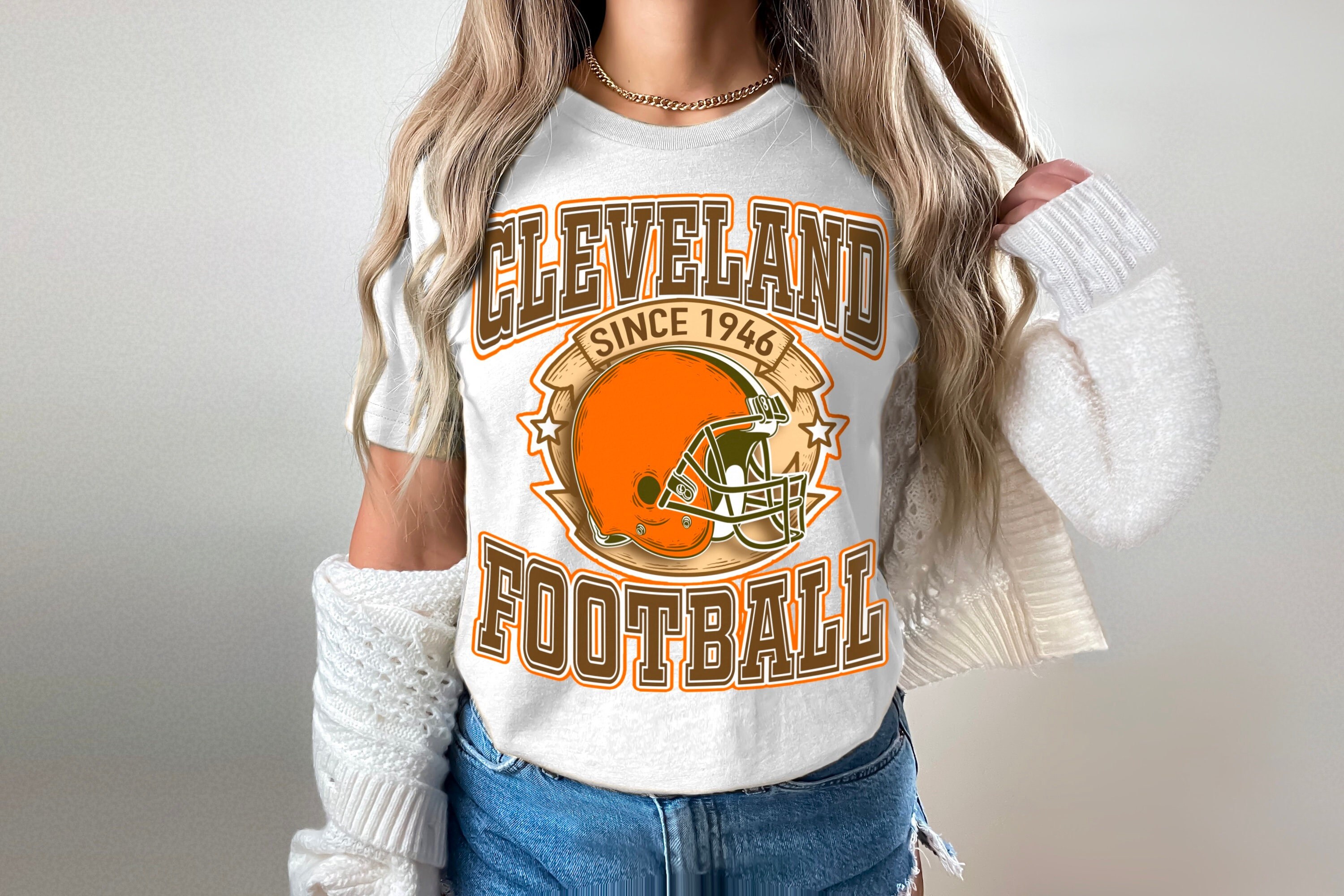 Cleveland browns womens shirts clearance