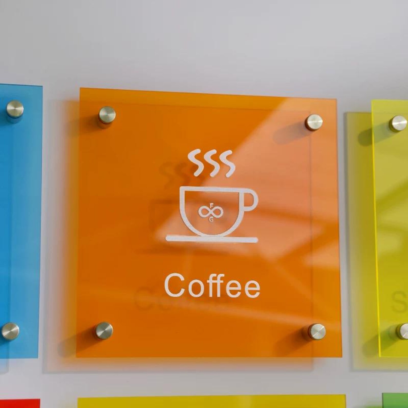Custom Acrylic Directory Sign | Professional Wayfinding Board | Office ...
