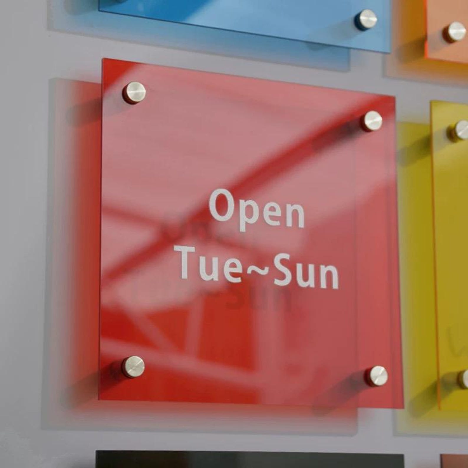 Custom Acrylic Directory Sign | Professional Wayfinding Board | Office ...