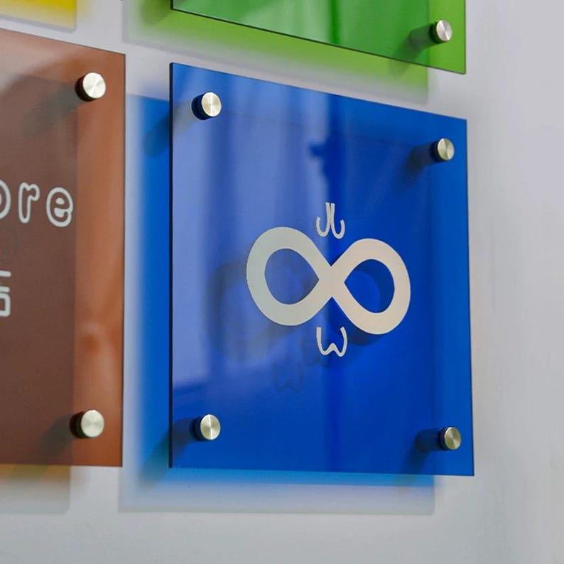 Custom Acrylic Directory Sign | Professional Wayfinding Board | Office ...