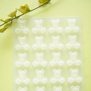 Silicone Mold / Tiny Teddy Bear (11cm16c.5m ) ML077