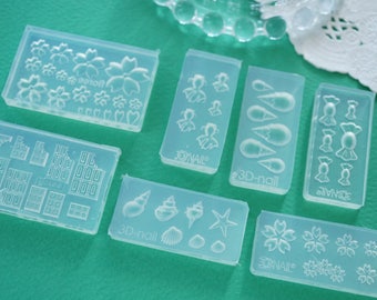 Resin Inserts Making / Silicone Mold for Teeny Pieces (20-47mm ) AZ643