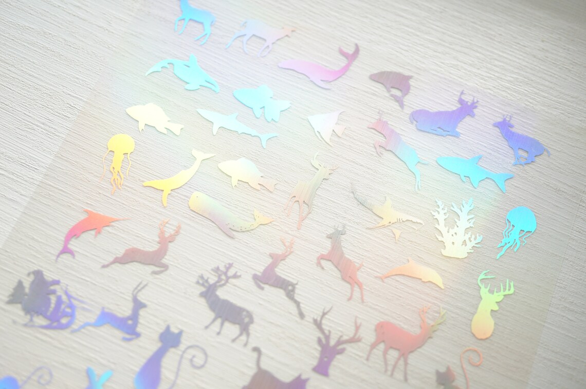 Clear Film Sheet for Resin Craft / Butterfly Animal Sea | Etsy