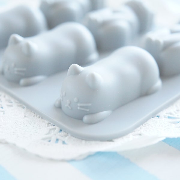 Cat Soap Mold Etsy