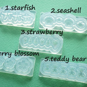 Resin Inserts Making / Silicone Mold for Teeny Pieces ML017