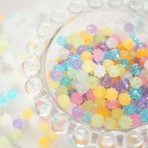 35 pcs Confetti Conpeito Beads/Plastic Motif (6mm) BE CD378