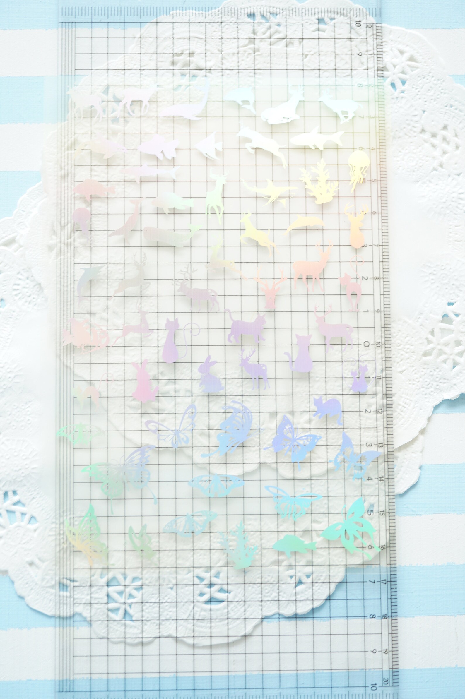 Clear Film Sheet for Resin Craft / Butterfly Animal Sea | Etsy