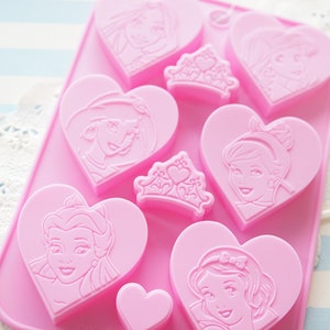 LAST//Silicone Mold / Disney Princess Heart (16cm11.5cm ) ML069